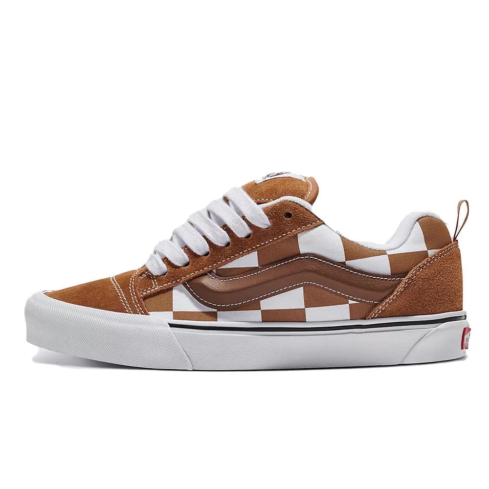 Vans Classic Knu-Skool Mega Checkerboard - Brown