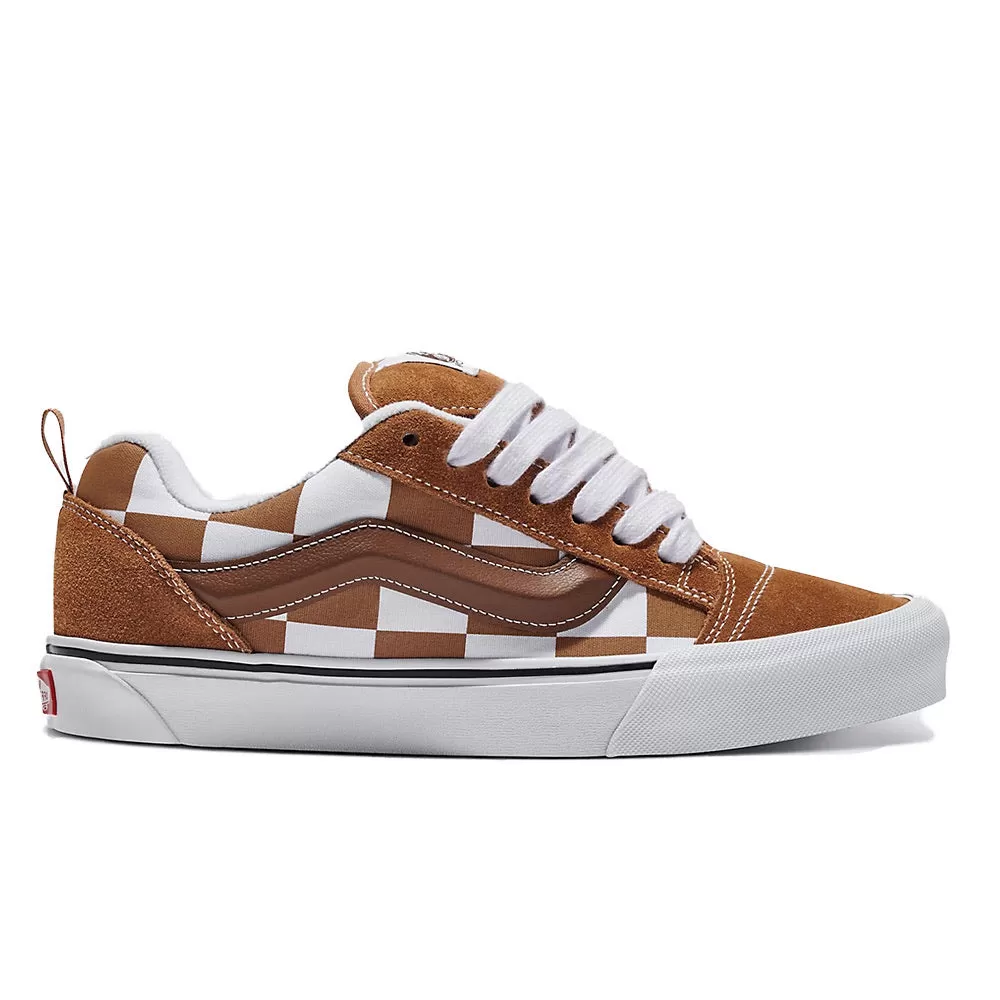 Vans Classic Knu-Skool Mega Checkerboard - Brown