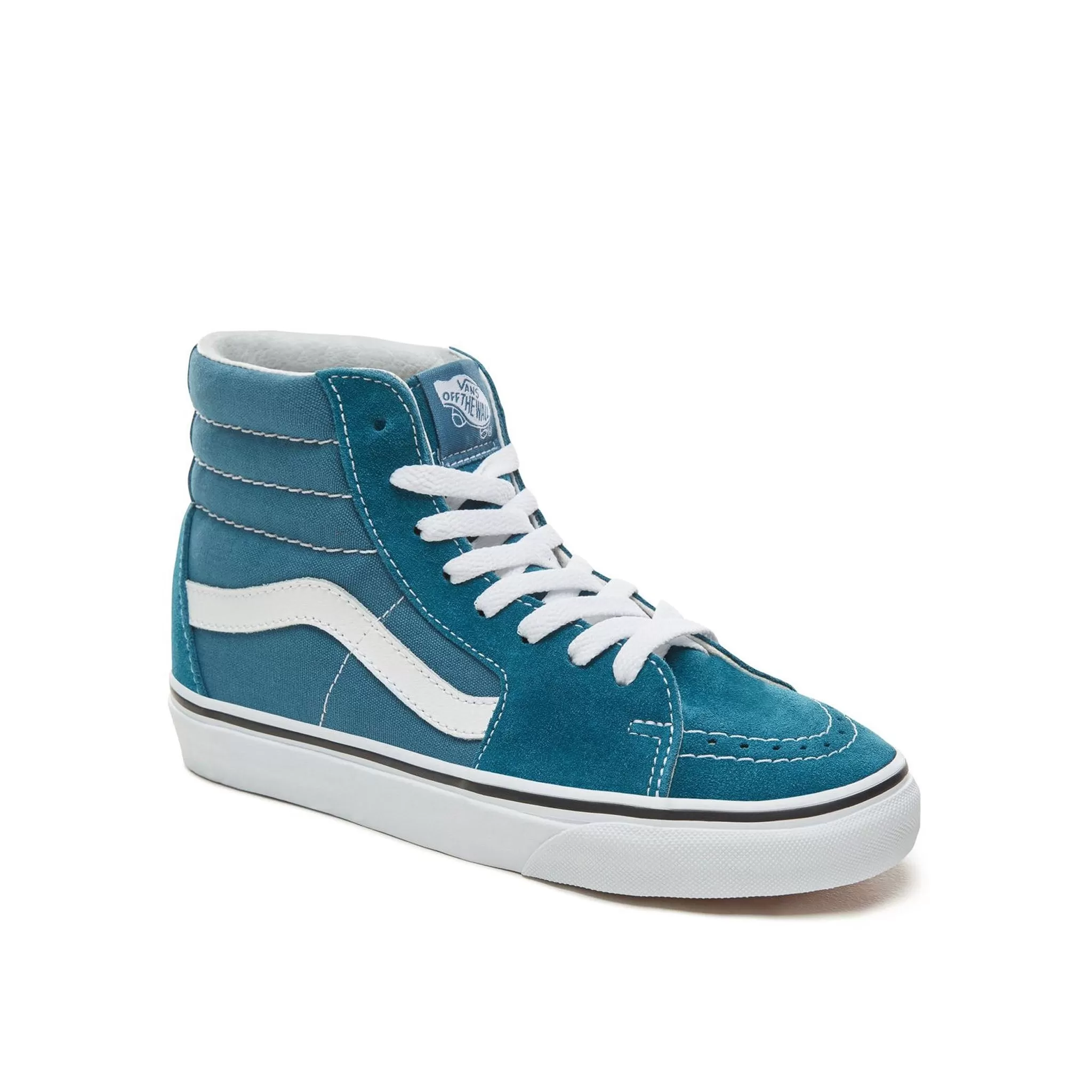 Vans SK8 Hi Lace-Up Blue Synthetic Womens Plimsolls 38GEU60