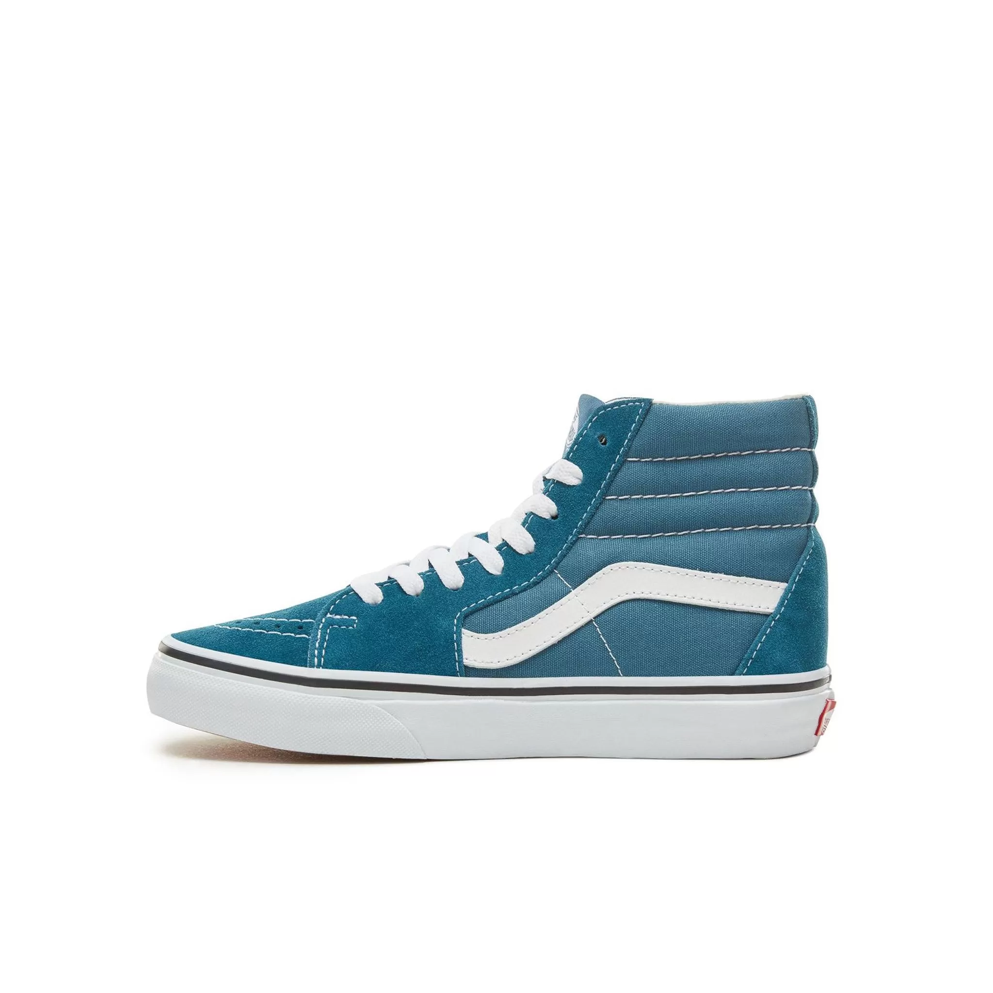 Vans SK8 Hi Lace-Up Blue Synthetic Womens Plimsolls 38GEU60