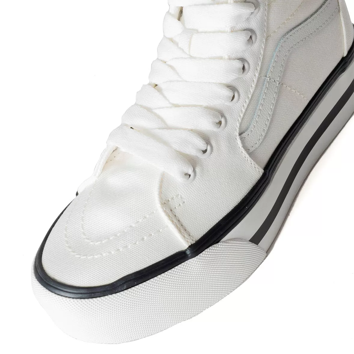 Vans Sk8-Hi Tapered Stackform White