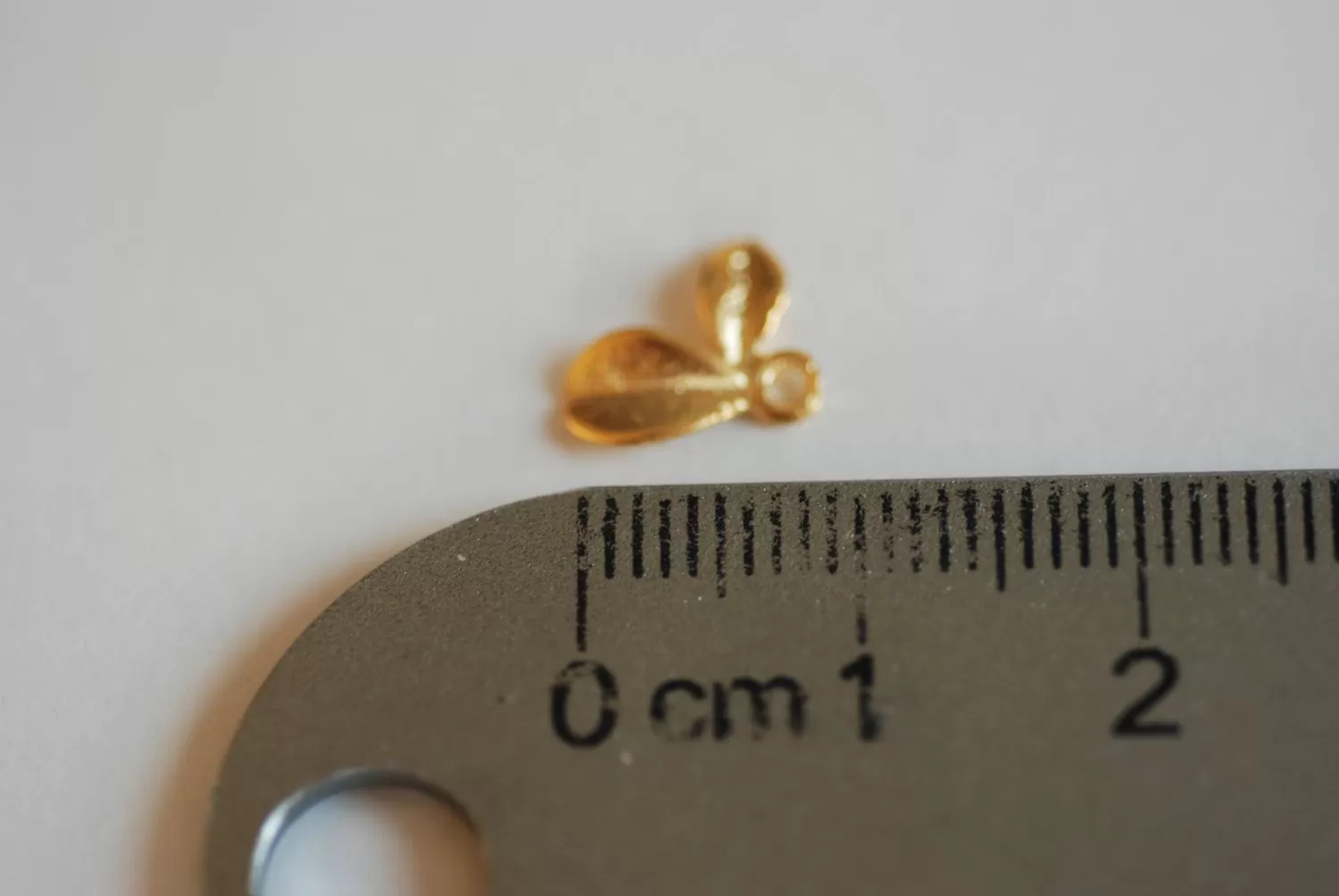 Vermeil Wholesale Matte Gold Flower Petal Charm- 18k plated over Sterling Silver Daisy Calla Lilly Flower Petal Drop, Stamping Flower Charm DIY