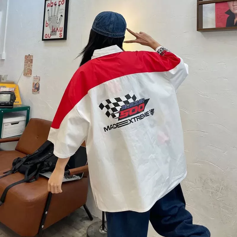 Vintage Oversized Racing Shirt