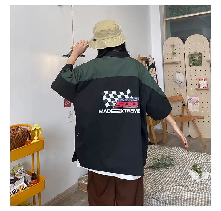 Vintage Oversized Racing Shirt