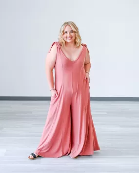 Walk in Paradise Wide-Leg Jumpsuit