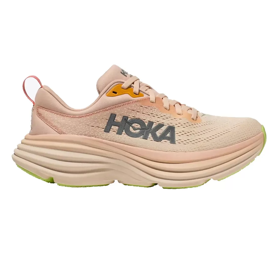 Womens Hoka Bondi 8 (Wide) - Cream / Vanilla