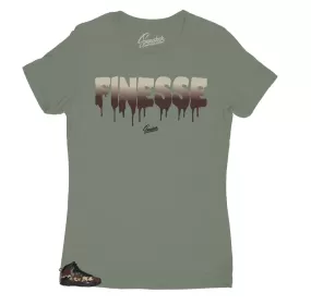 Women's Retro 10 Woodland Camo Shirt - Finesse - Olive