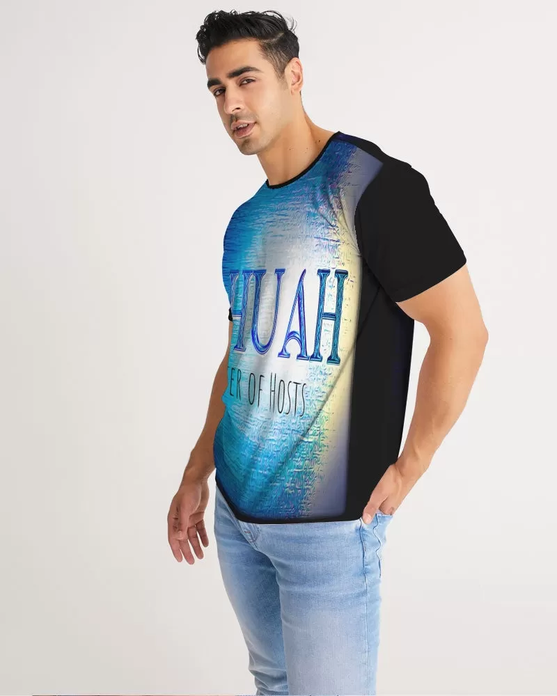 Yahuah-Master of Hosts 01-01 Men's Designer Crewneck T-shirt