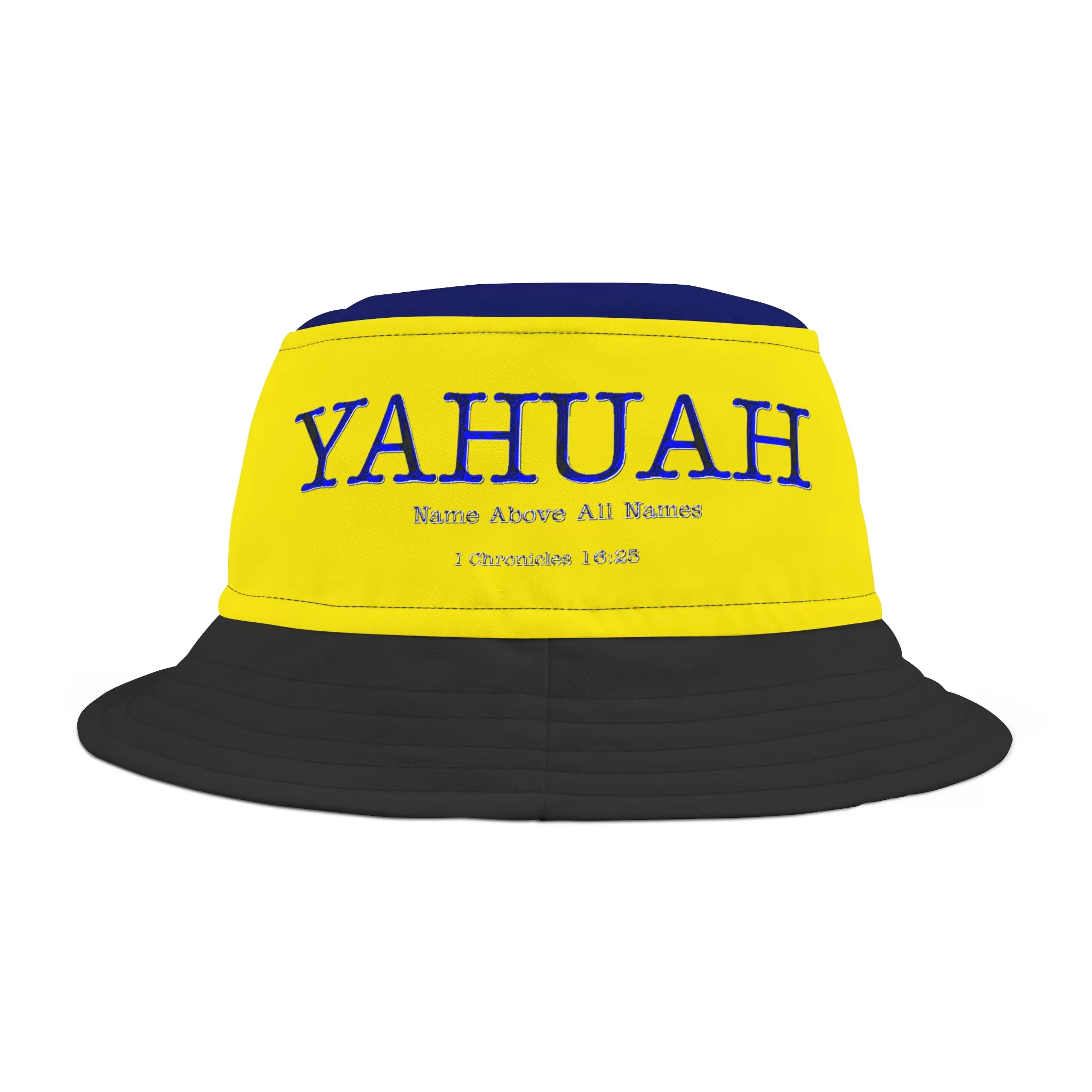 Yahuah-Name Above All Names 02-01 Designer Bucket Hat