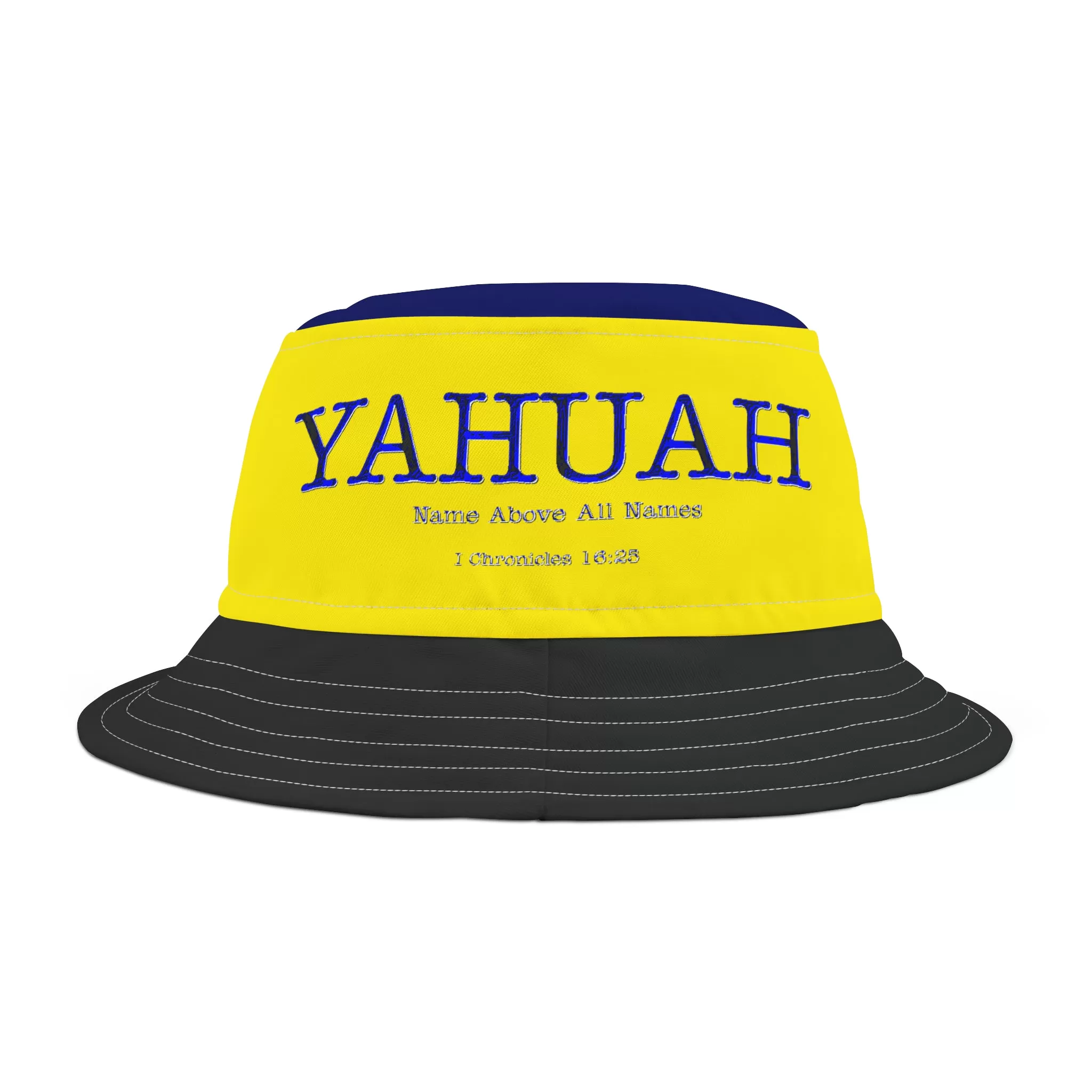 Yahuah-Name Above All Names 02-01 Designer Bucket Hat