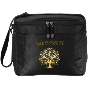 Yahuah-Tree of Life 01 Designer Port & Co. 12-Pack Cooler (4 colors)