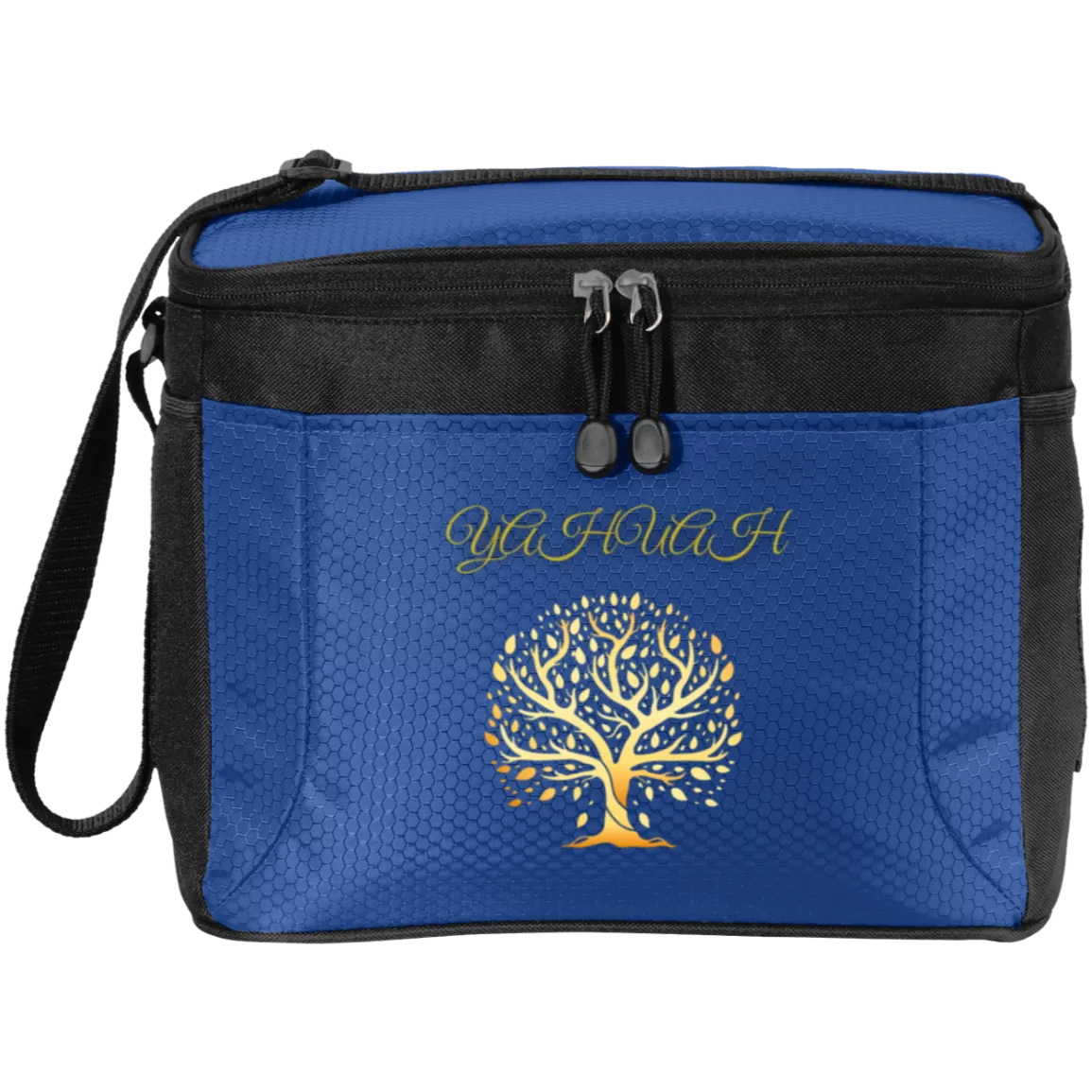 Yahuah-Tree of Life 01 Designer Port & Co. 12-Pack Cooler (4 colors)