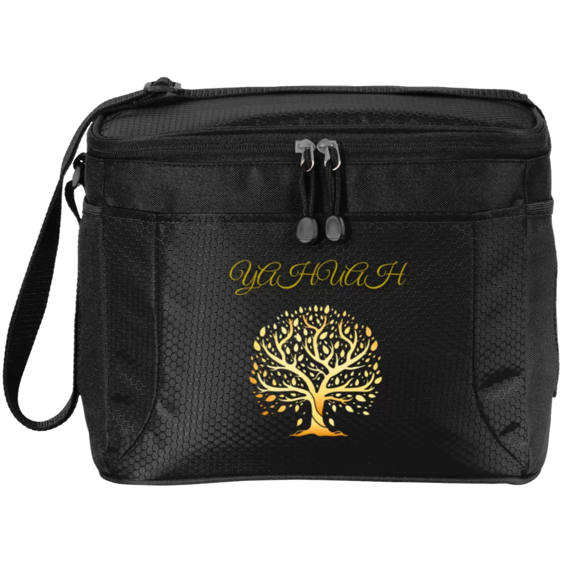 Yahuah-Tree of Life 01 Designer Port & Co. 12-Pack Cooler (4 colors)