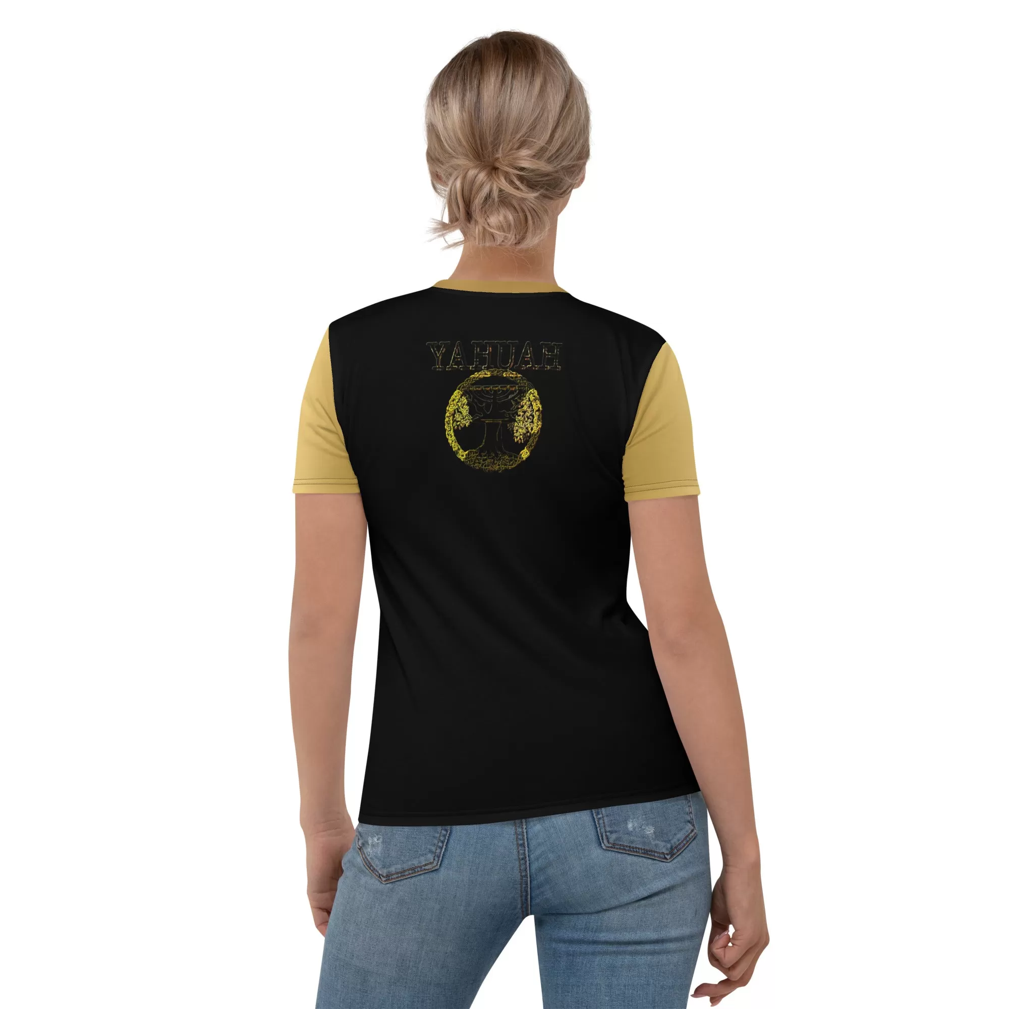 Yahuah Yahusha 01-05 Ladies Designer T-shirt