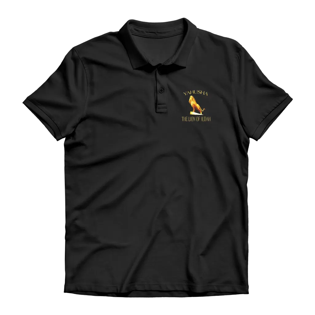 Yahusha-The Lion of Judah 01 Designer Premium Adult Polo Shirt