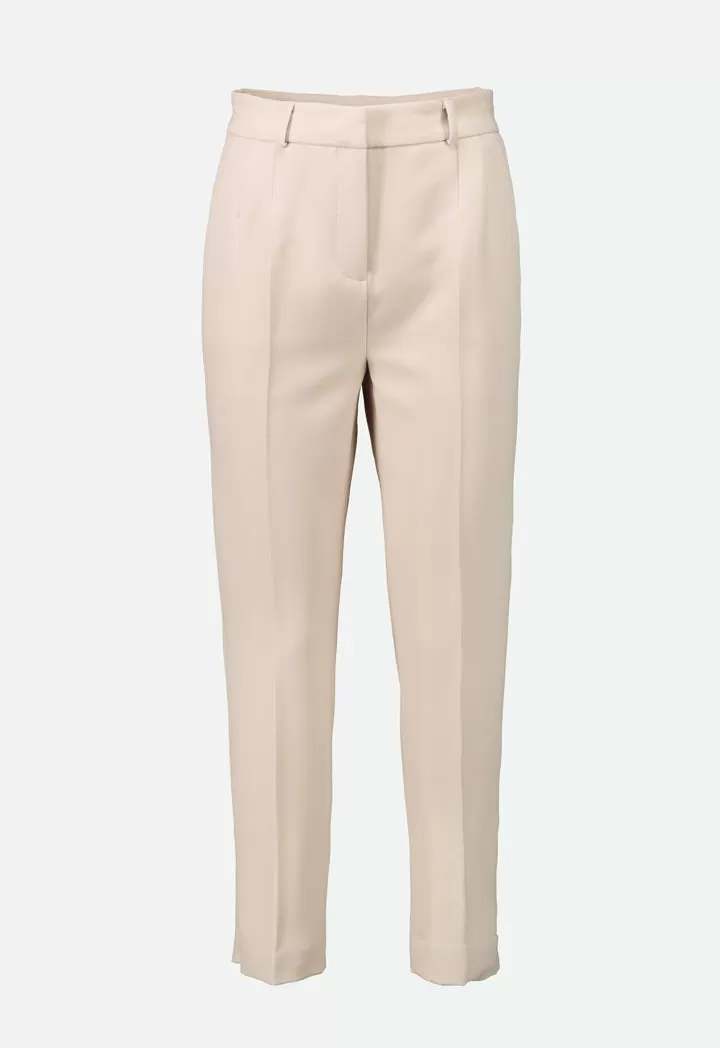 Zipped Cuff Semi Slim Trouser