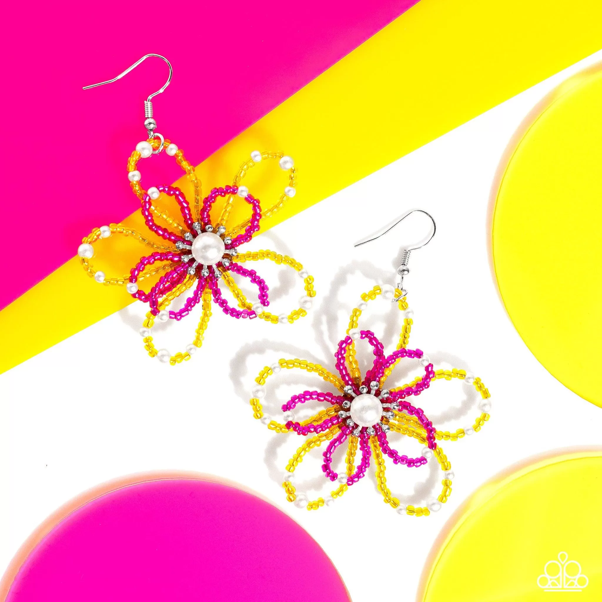 🧡Paparazzi🧡  PEARL Crush🧡Yellow🧡Earring